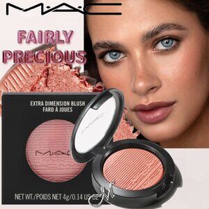 MAC Extra Dimension Blush ~ Fairly Precious (Peachy Champagne) NIB 4g